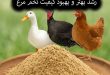 کنجاله کنجد غنی از پروتئین، چربی‌های مفید و مواد معدنی برای تغذیه مرغ، بوقلمون و سایر طیور.